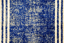 blue and white striped rug background 