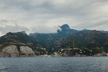 view of homes along a coastline in Italy