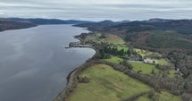Drone shots in Argyll & Bute in Scotland