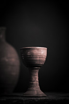 A replica of a 1st century chalice
