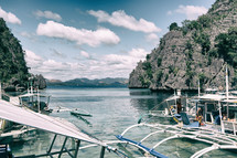 View of Paradise Bay Philippines 