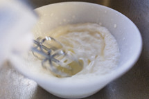 making whipped cream 