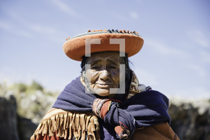 Woman in Peru 
