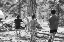 Children enjoying life at a christian camp