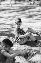 Children enjoying life at a christian camp