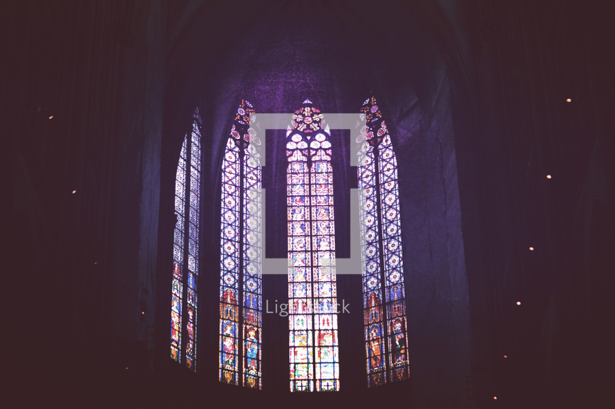 church windows 
