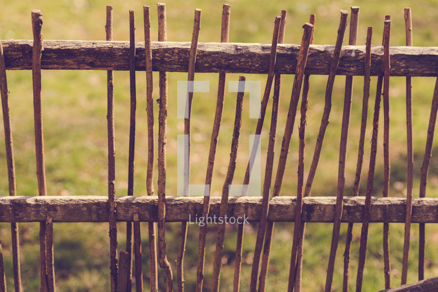 rustic fence 