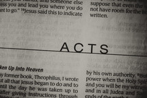 Open Bible book of Acts