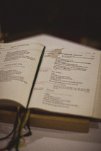 A religious book known as the Lectionary