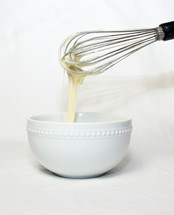 whisk in a bowl 