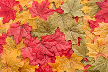 silk fall leaves