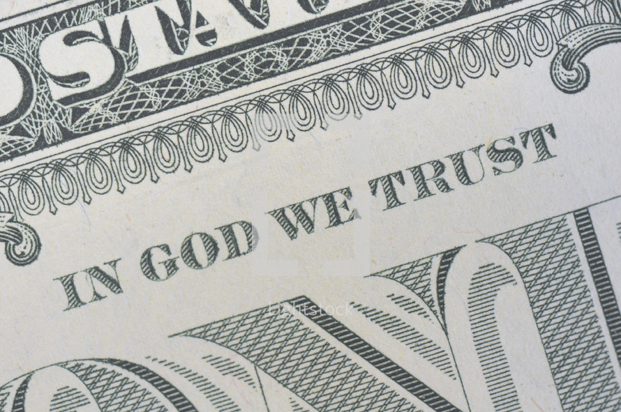 In God We Trust on money 