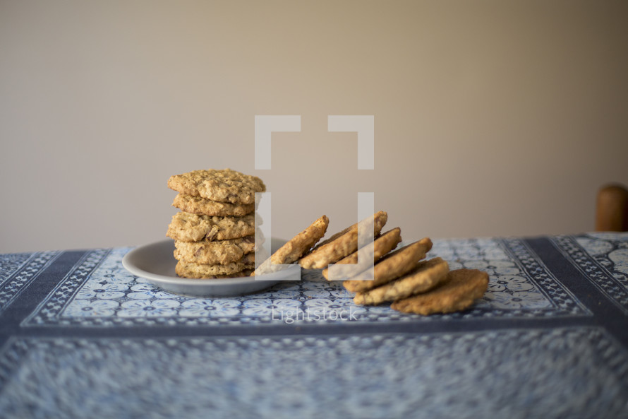 cookies on a plate 
