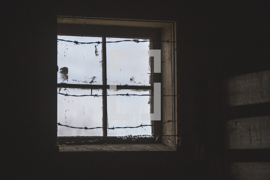 old window from inside
