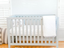 empty baby crib 