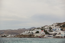 coastal town in Greece 