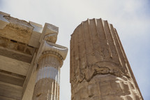 stone columns in Greece 