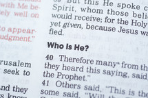 Who is he? Bible scripture 