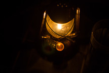 Lantern at night.
