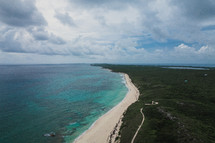 shoreline of the Bahamas 