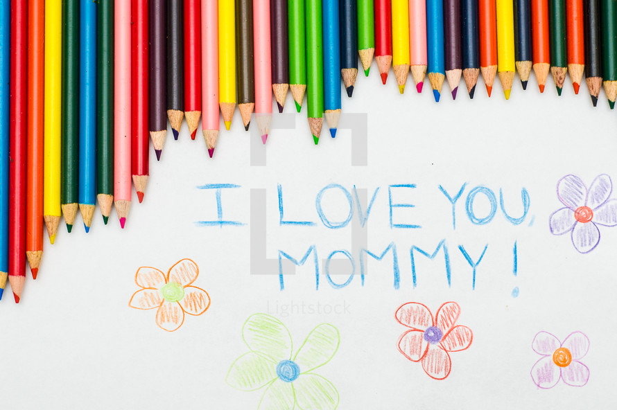 I Love You Mommy card