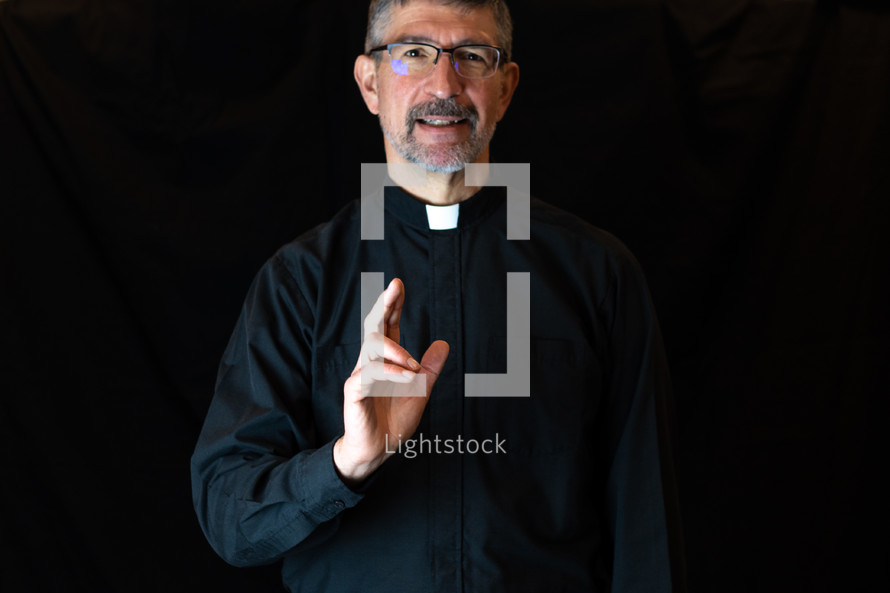 portrait of a pastor 