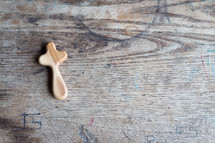 wooden cross for prayer 