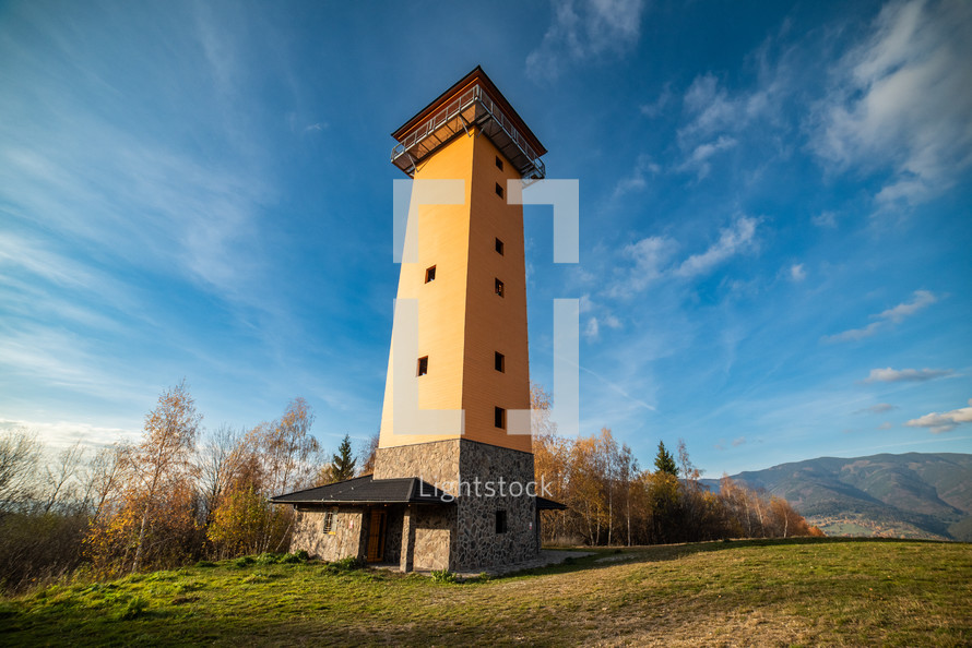Sightseeing Tower in Polomka, Slovakia