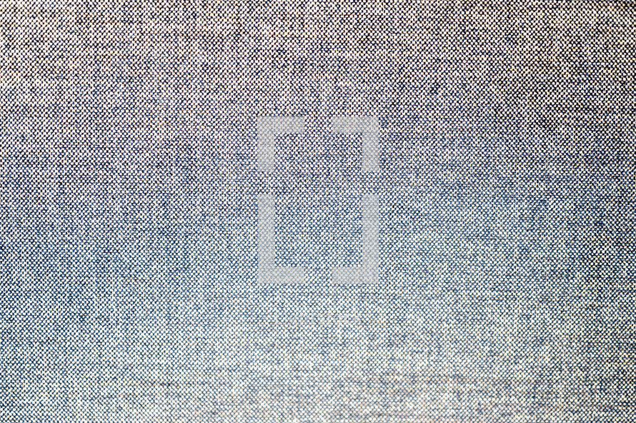 blue fabric background 