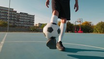 Football Freestyle Technique Called Around The World