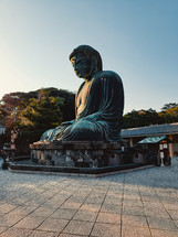 Monument To Honor Buddha In Tokyo 
