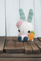 stuffed Easter bunny 