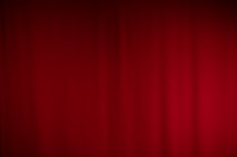 red curtain background 