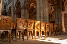 chairs inside a church 