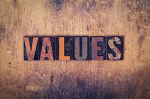 word values 