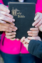 all hands on the Bible