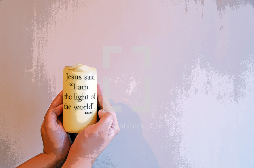 Jesus said I am the light of the world 