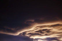 flowing storm clouds 