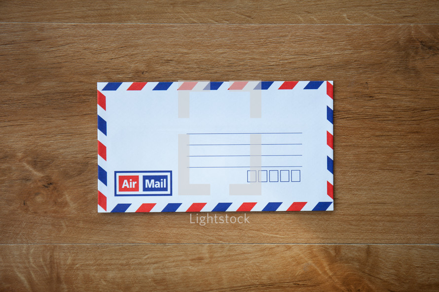 air mail envelope 