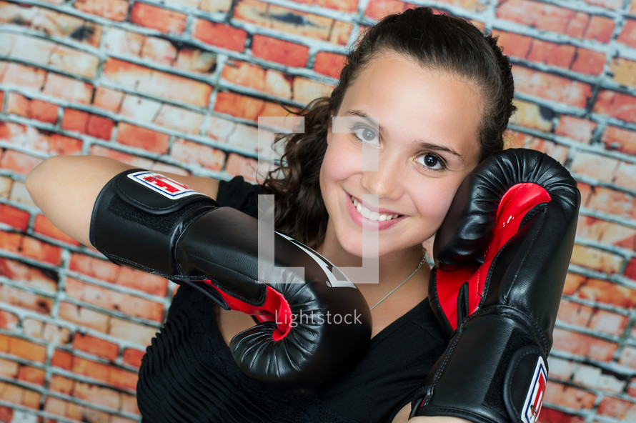 female boxer 