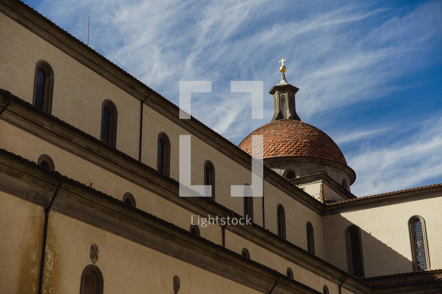 church dome in Rome 