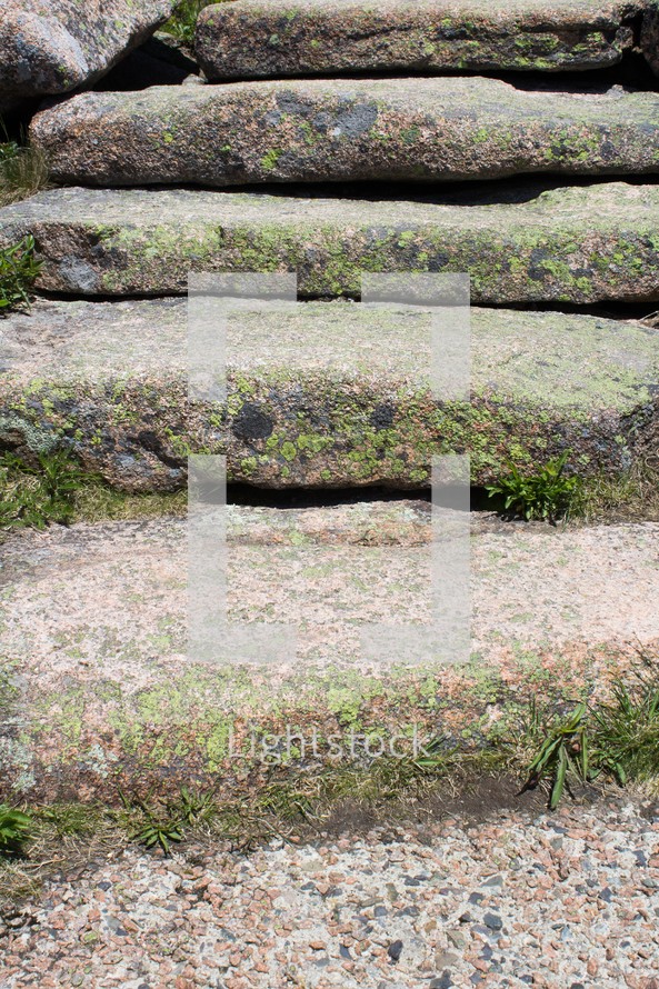 stone steps 