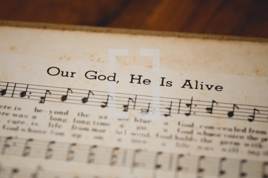 Our God, He Is Alive sheet music 