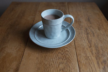 mug on a table 