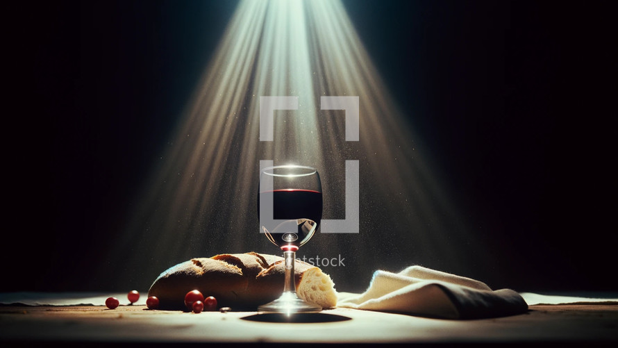 The Bread and Wine of the Lords Supper