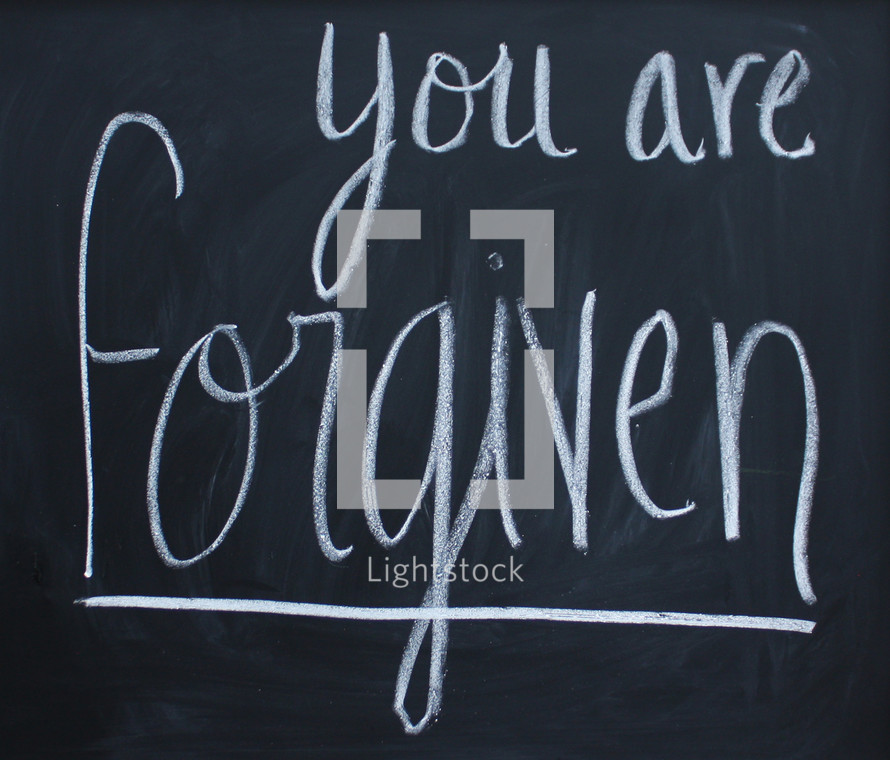 you are forgiven 