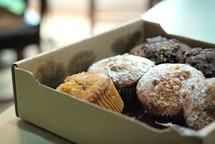 Box of muffins