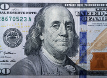 Benjamin Franklin, one hundred dollar bill, $100, background 
