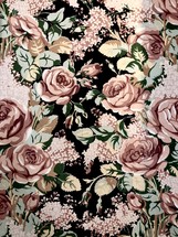 Vintage cloth floral pattern design for background.