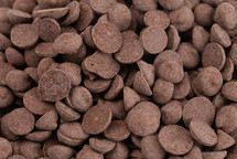 A Pile of Unsweetened Carob Chips 
